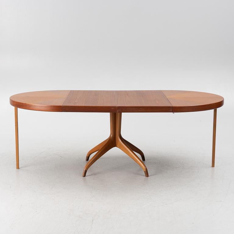 David Rosén, dining table, "Futura", for Nordiska Kompaniet, 1950s.