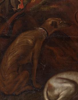 David Klöcker Ehrenstrahl, hans ateljé, "Jaktrast".