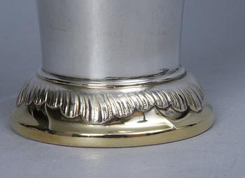 PARTI SILVER, 8 delar, bl a C.G. Hallberg. 260 g.