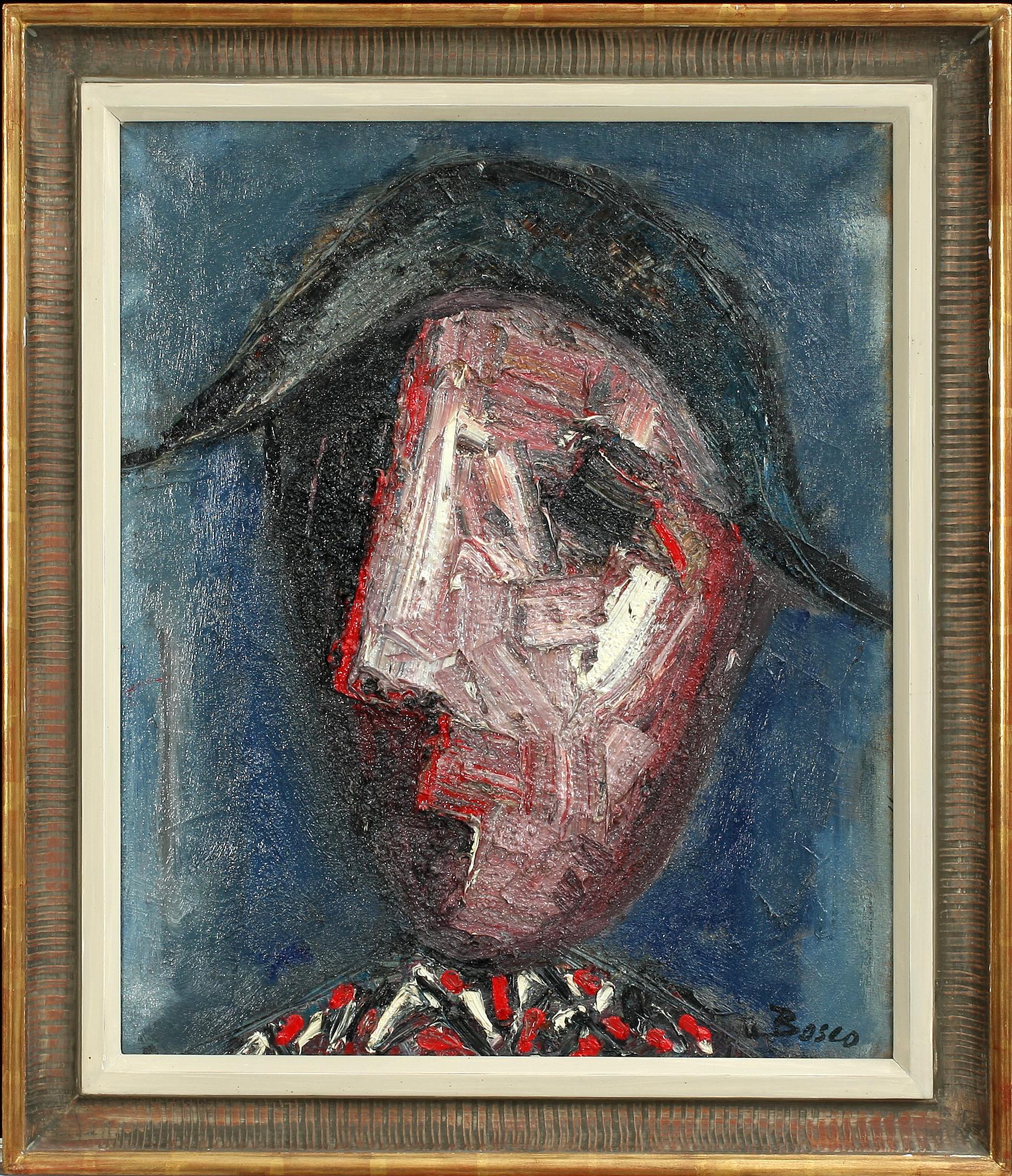 PIERRE BOSCO. Olja på duk, sign.