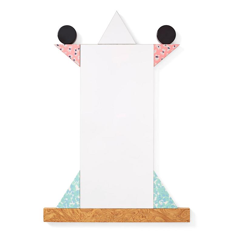 Ettore Sottsass, spegel, "Diva", Memphis, Italien, efter 1984.