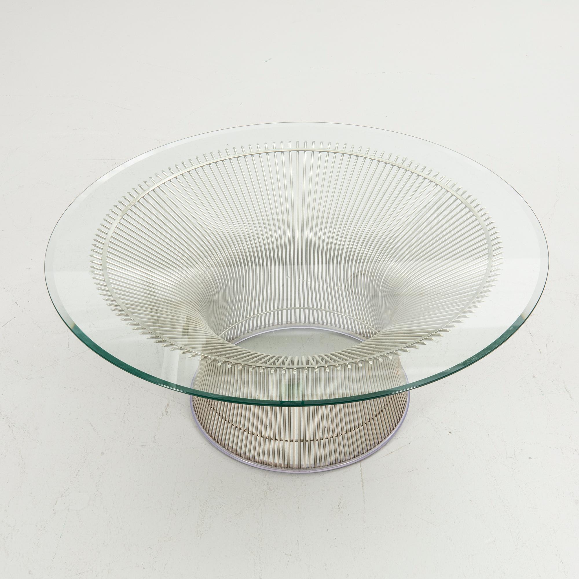 Warren Platner, soffbord, "Platner Coffee Table", Knoll, 2000-tal.