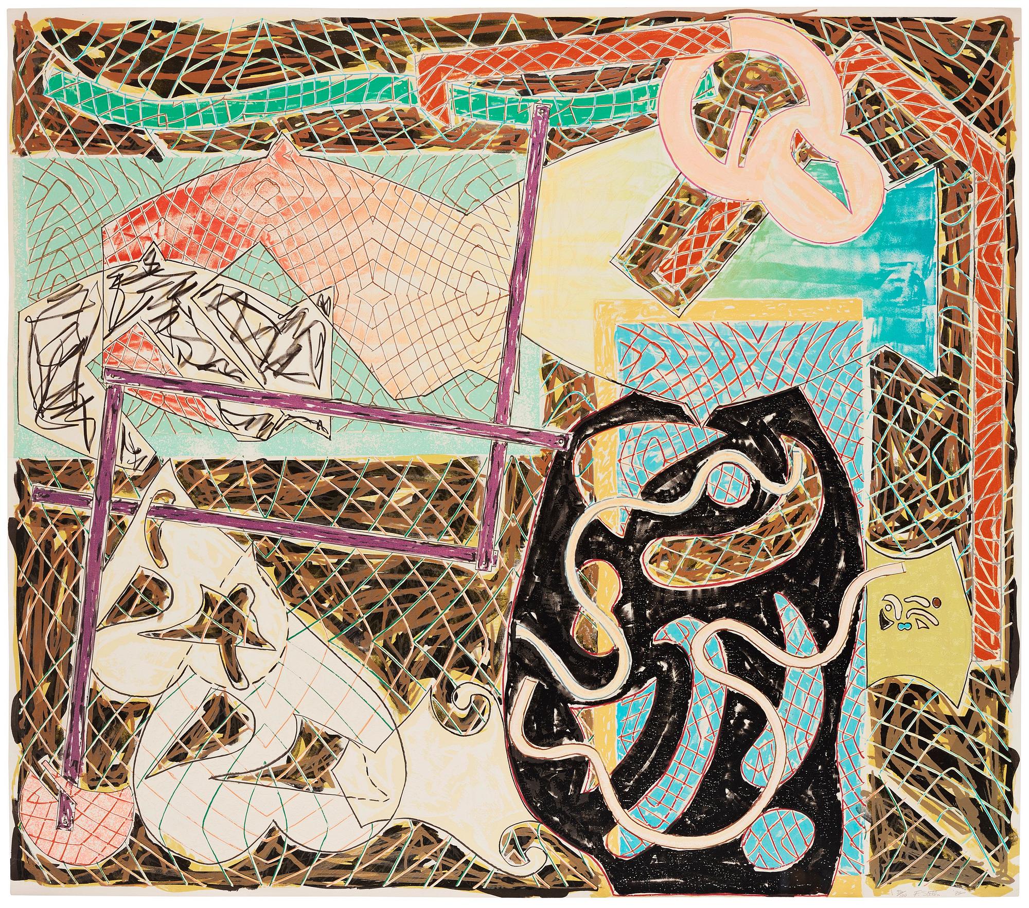 Frank Stella, "Shards II".