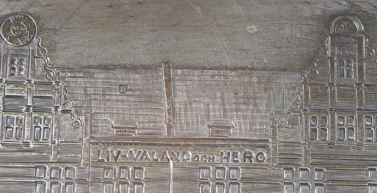 BRICKA, silver, Malmö, 1938.