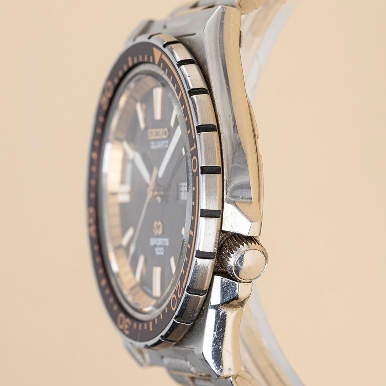 Seiko, Sports 100, "Viggen", “Swedish Armed Forces”, ca 1979.