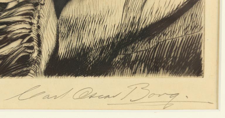 Carl Oscar Borg, "Navajo Papose".