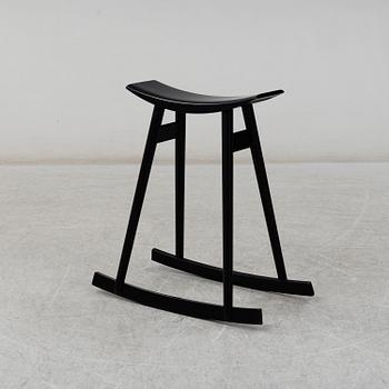 PER SUNDSTEDT, a wood rocking stool from Pyra.