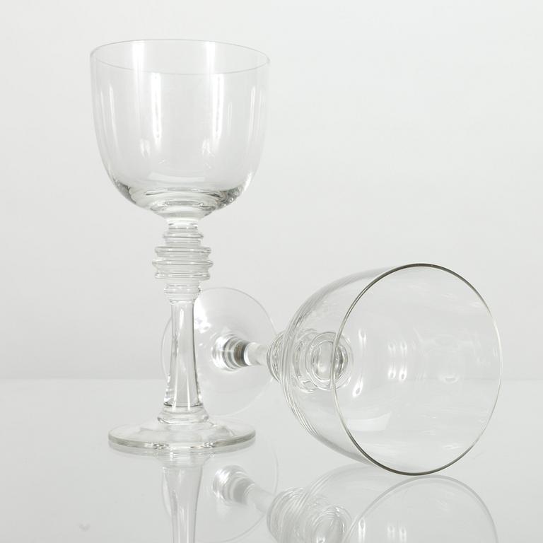 GLAS, 12 st, "Fabiola", design Nanny Still, Riihimäen Lasi 1970-tal.