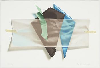 Yrjö Edelmann, lithograph in colours, 1991, signed 45/150.