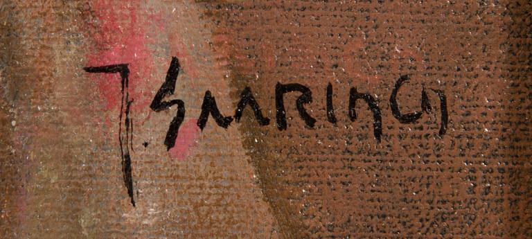 JUKKA SAARINEN, oil on canvas, signed.