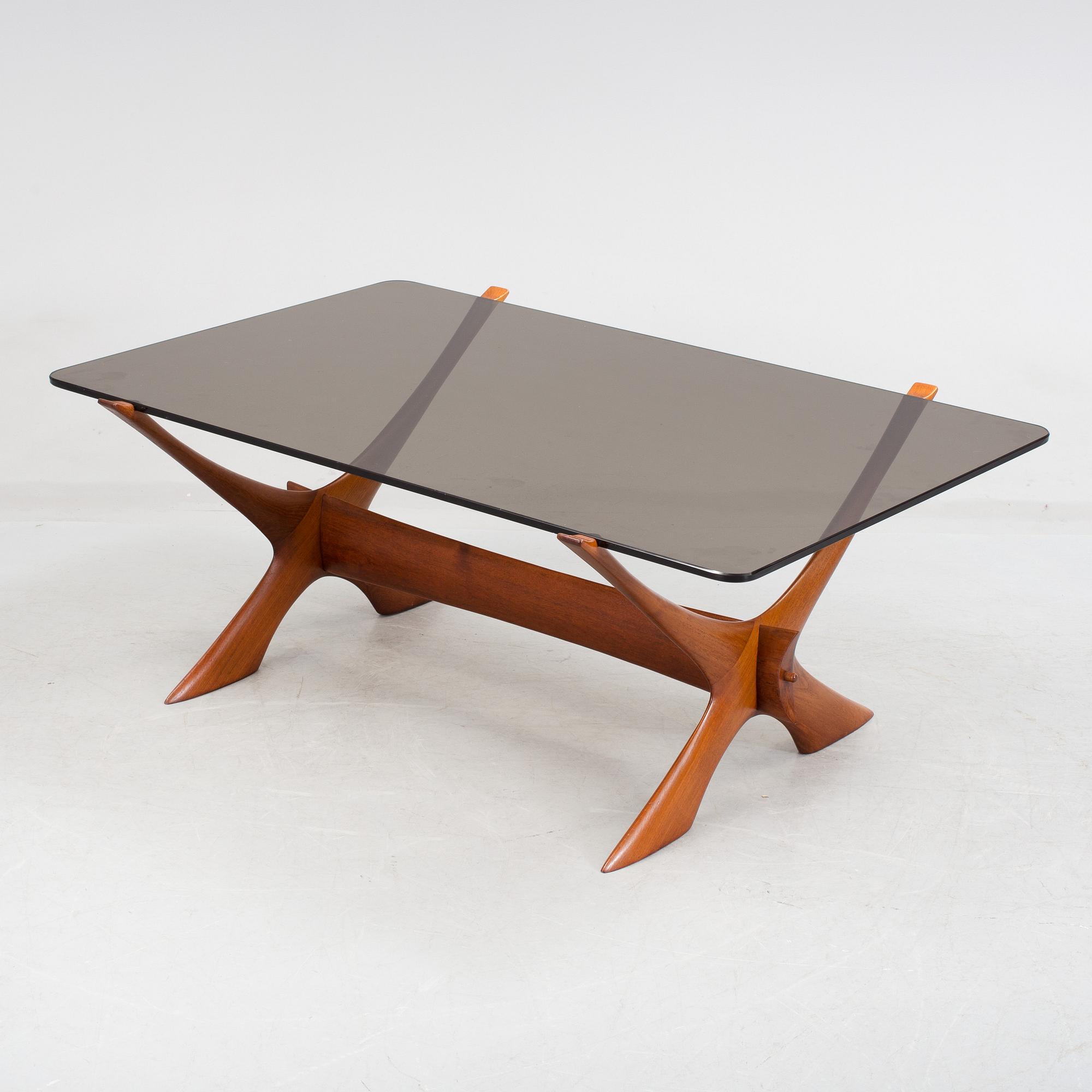 FREDRIK SCHRIEVER-ABELN, soffbord, 1900-talets andra hälft.