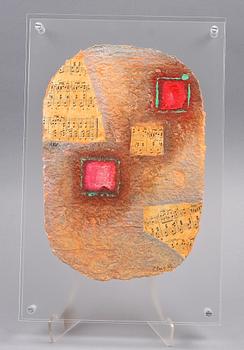 BERCK-VITZ, ALAIN, blandteknik. Sign.