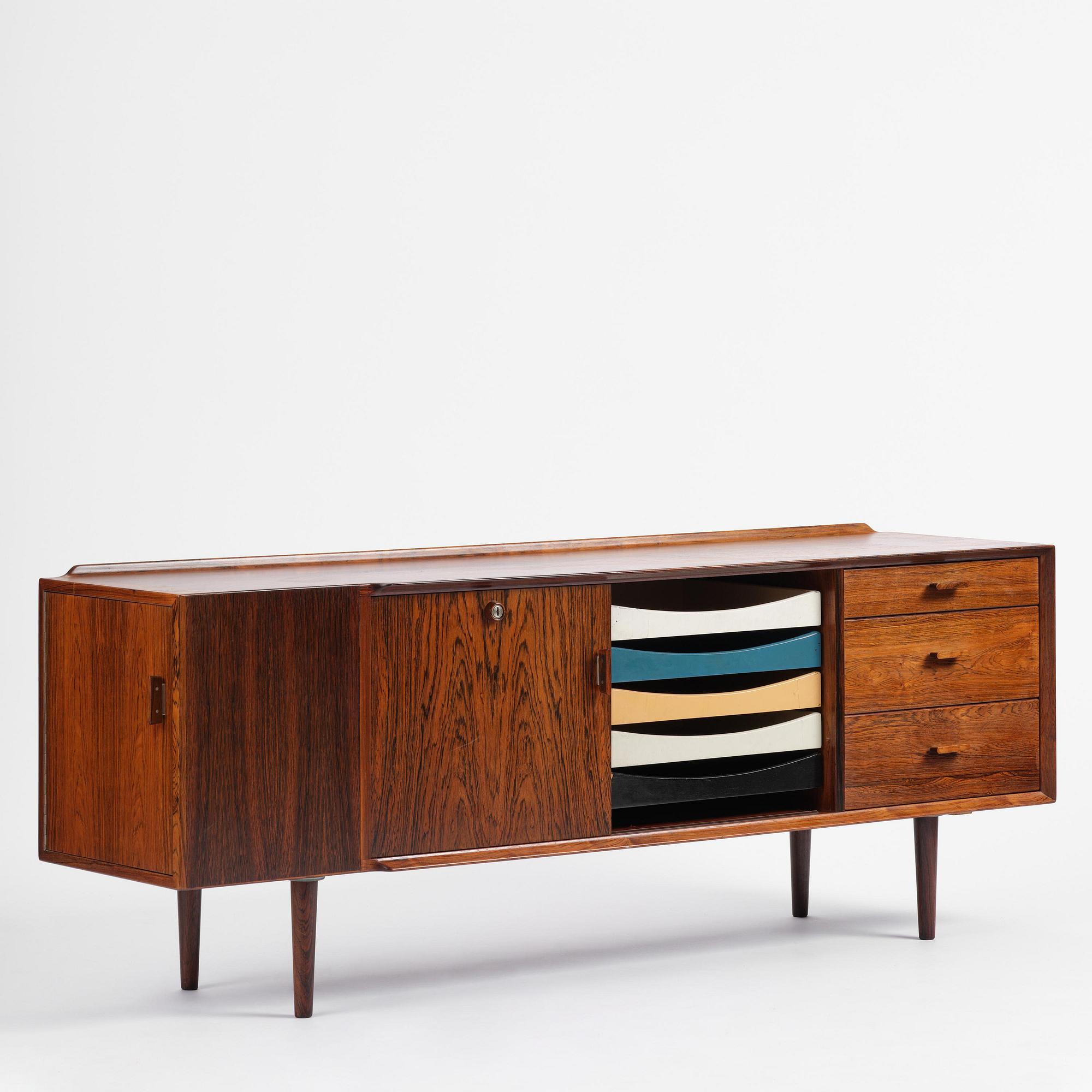 Arne Vodder, a rosewood sideboard model "209", Sibast Møbler, Denmark, 1970.