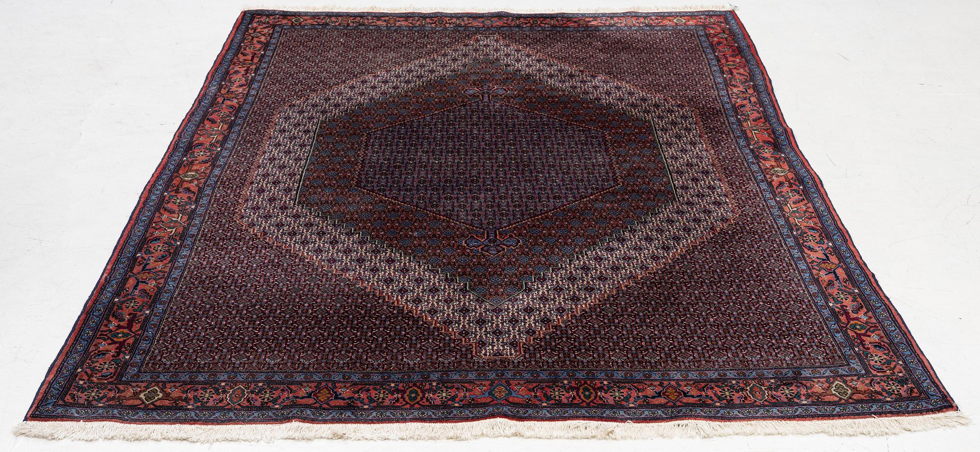 Rug, Senneh Bidjar, approx. 290 x 195 cm.