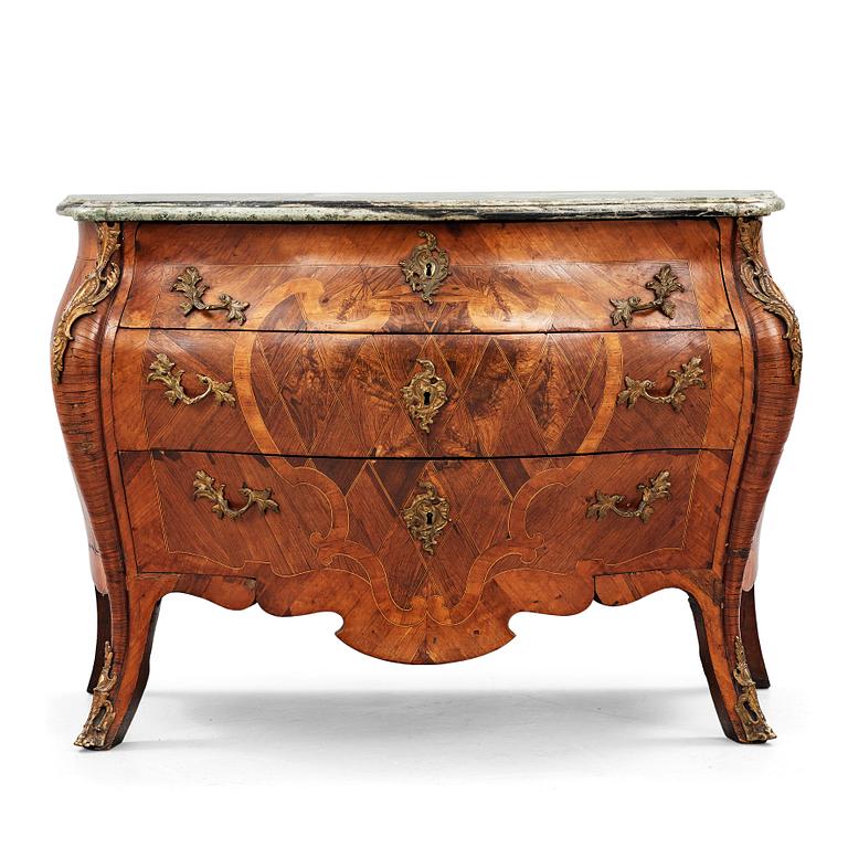 A Swedish Rococo 18th century commode.
