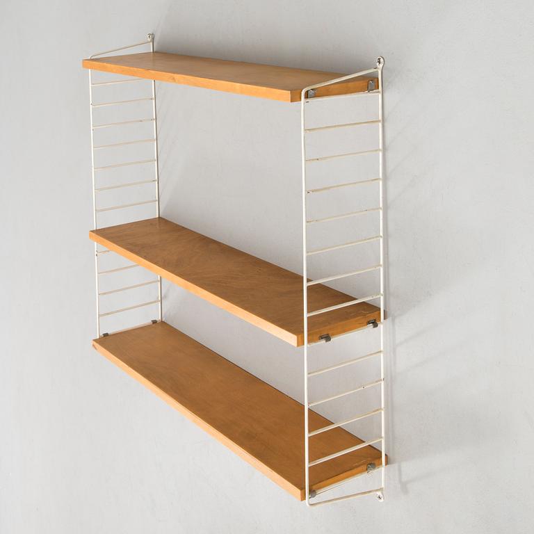 Shelvingsystem, 2 pcs, "String", String Design AB.