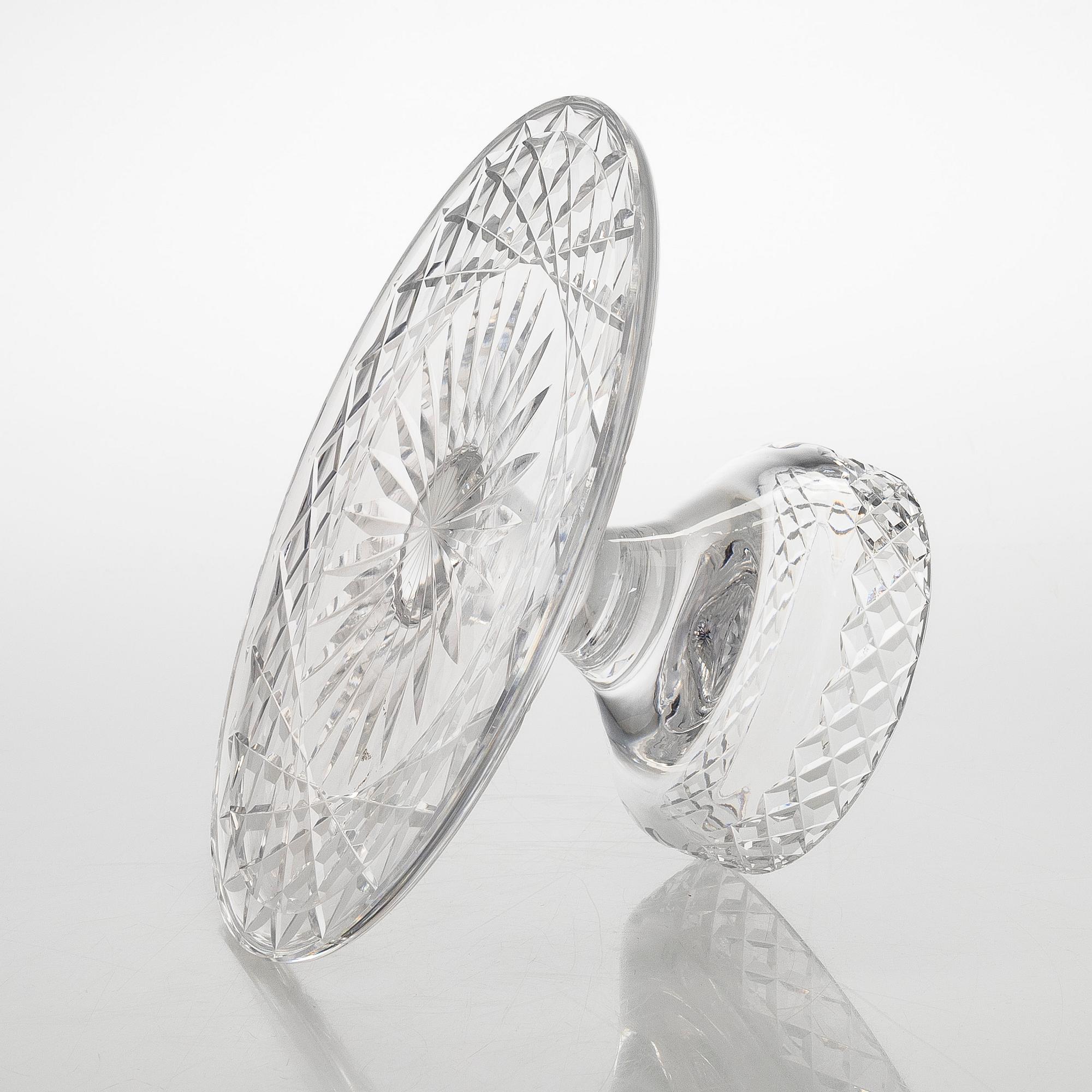 Glass set, crystal, Waterford 1960s/1970s.