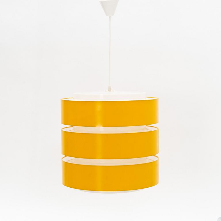 An acrylic 'Cylindrus' ceiling light, Luxus, Vittsjö.