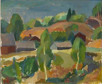 Erling Ärlingsson, "Blåsig Sommardag, Hundvika".