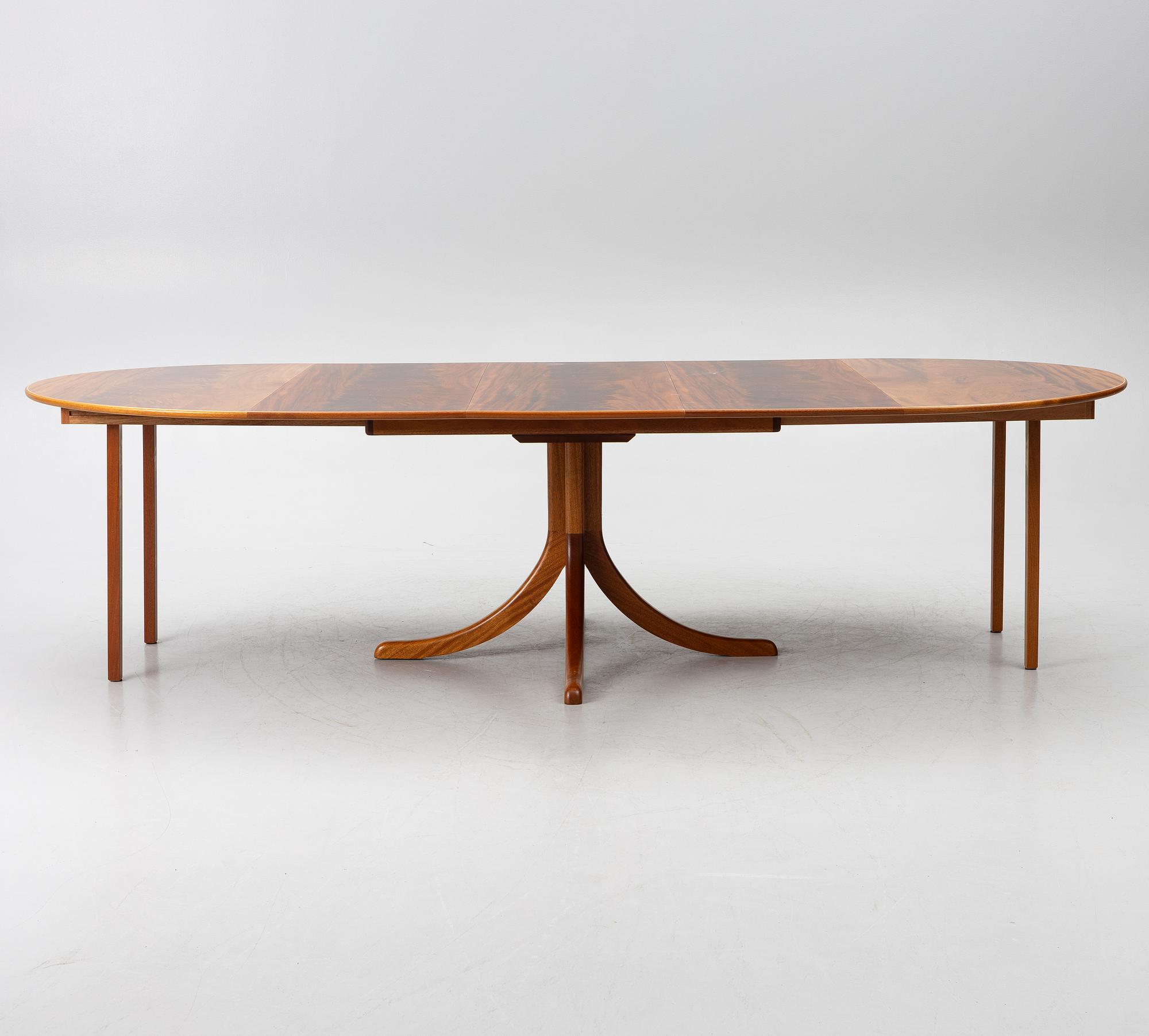 Josef Frank, a model 771 dining table, Svenskt Tenn, Sweden.