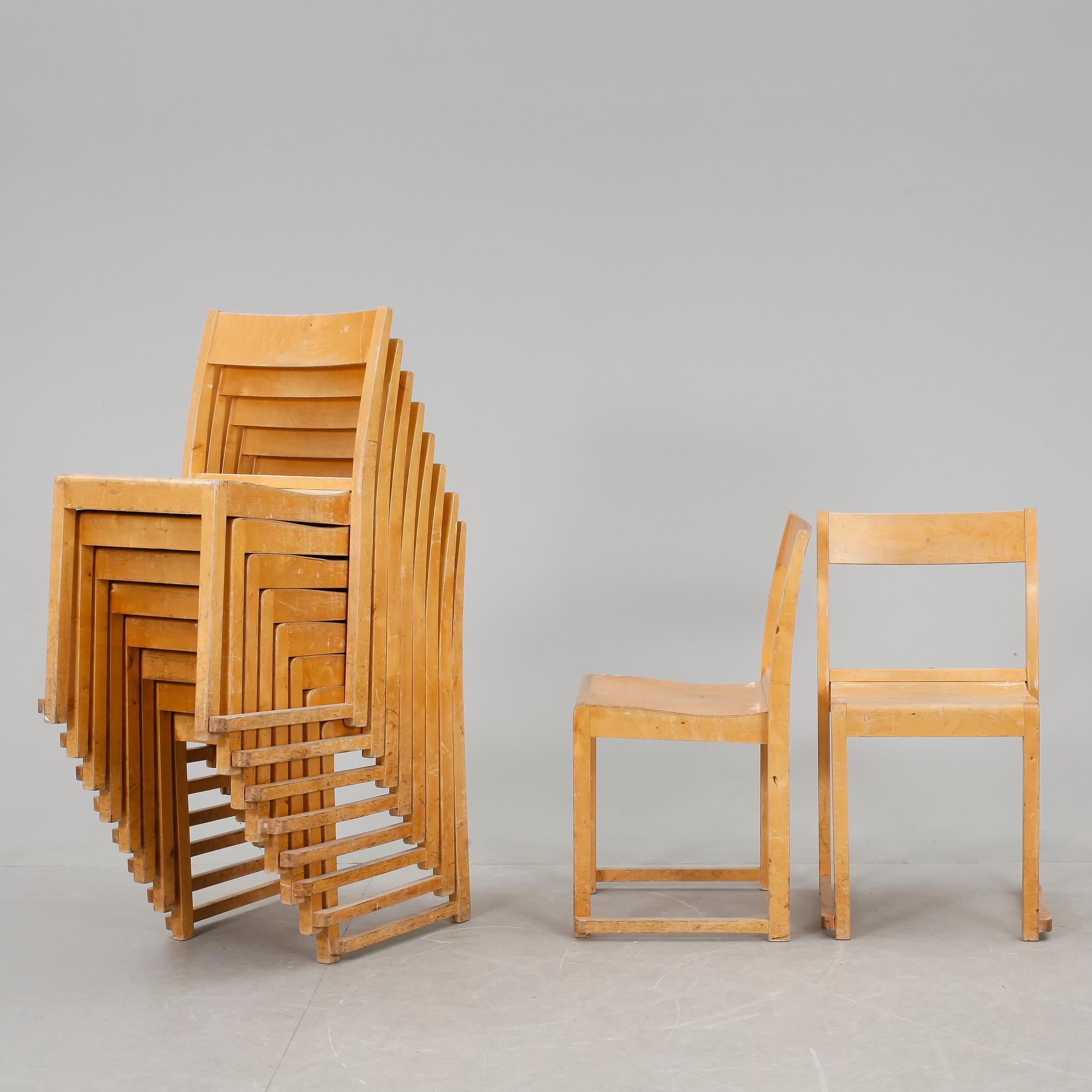 STOLAR, 10 st, Sven Markelius, 1940/50-tal.