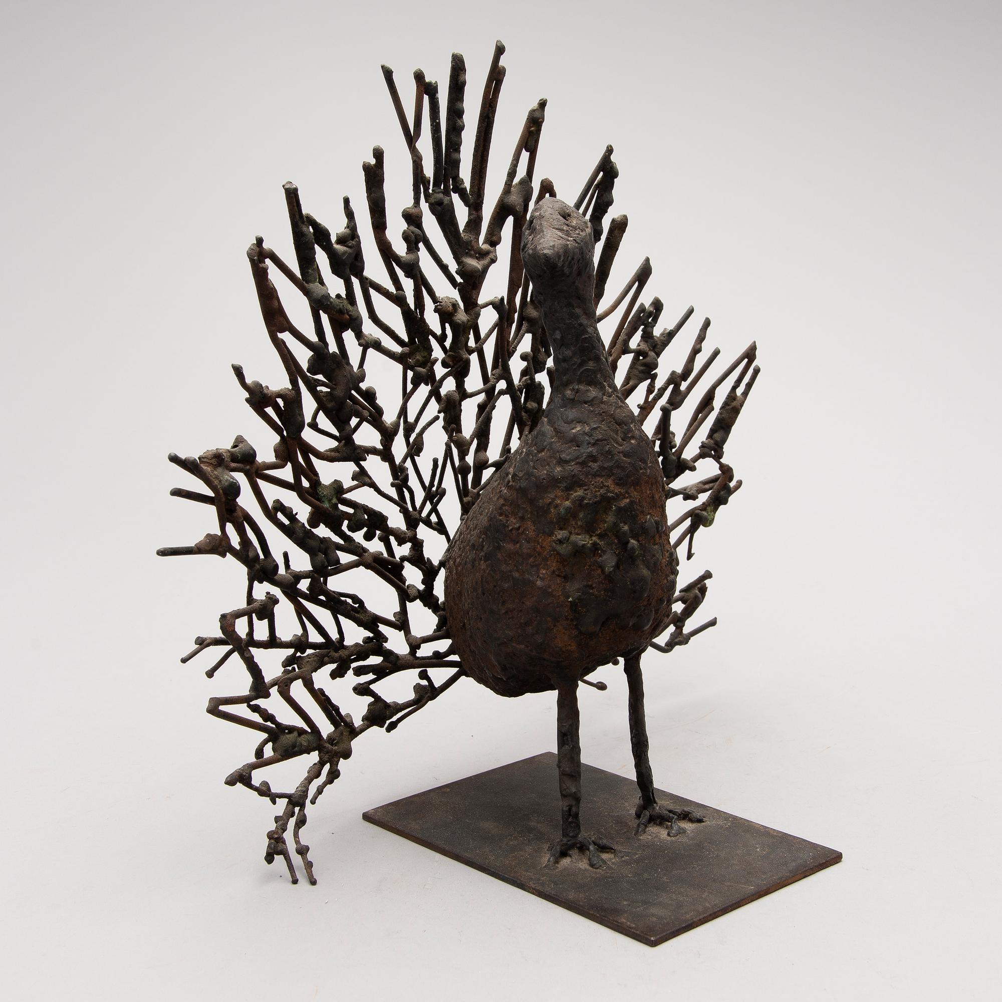 EILA HILTUNEN, bronze, signed.