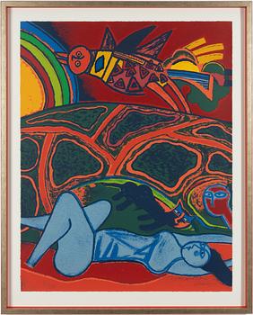 Beverloo Corneille, "Grande terre à l’arc-en-ciel".