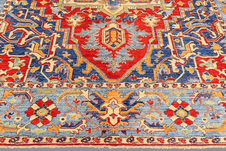 A carpet, oriental, ca 418 x 298 cm.