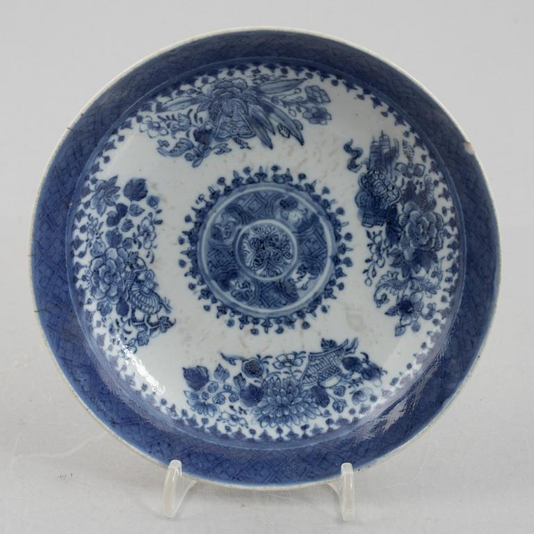 Parti porslin, fyra delar, Kina och sydostasien, 1700-1900-tal.