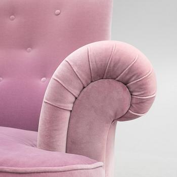 Josef Frank, fåtölj, modell 336, Firma Svenskt Tenn.