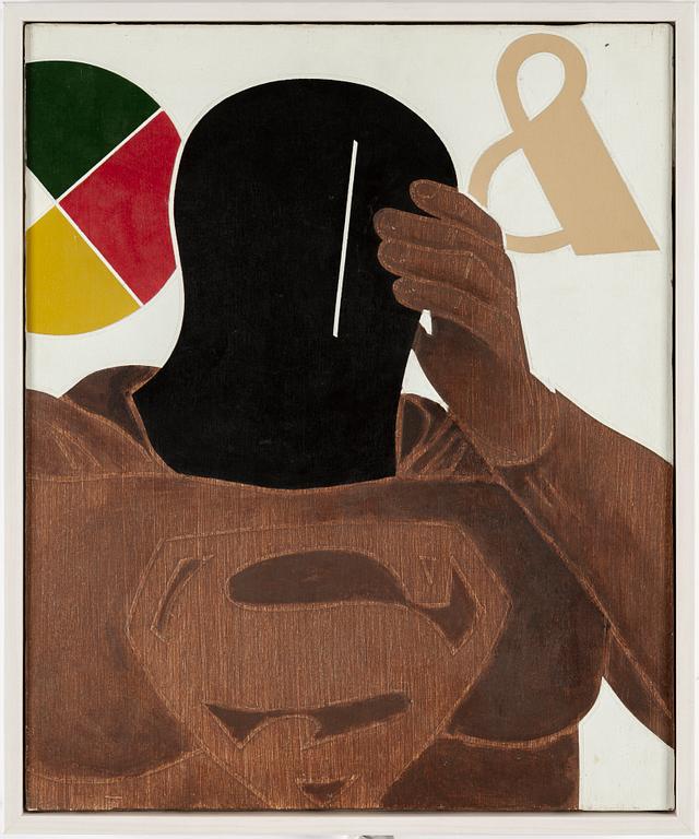 EMILIO TADINI, akryl på duk, signerad och daterad 1973 a tergo.