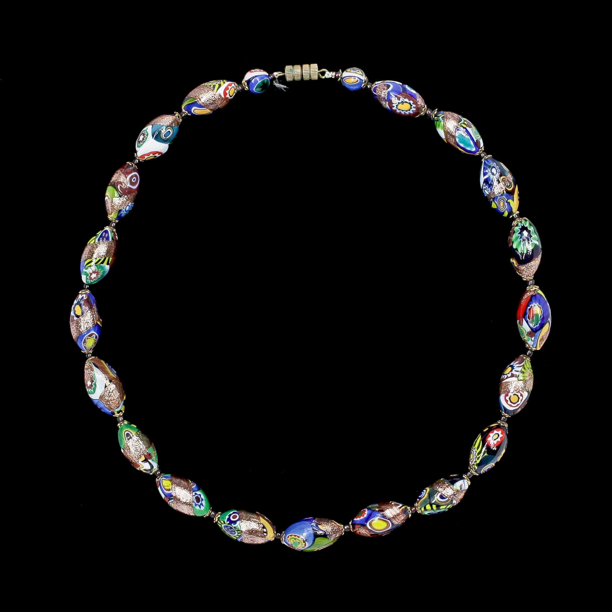 COLLIER, glas, Venedig, Italien, 1900-talets mitt.