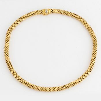 FOPE, 18K gold necklace, Italian.