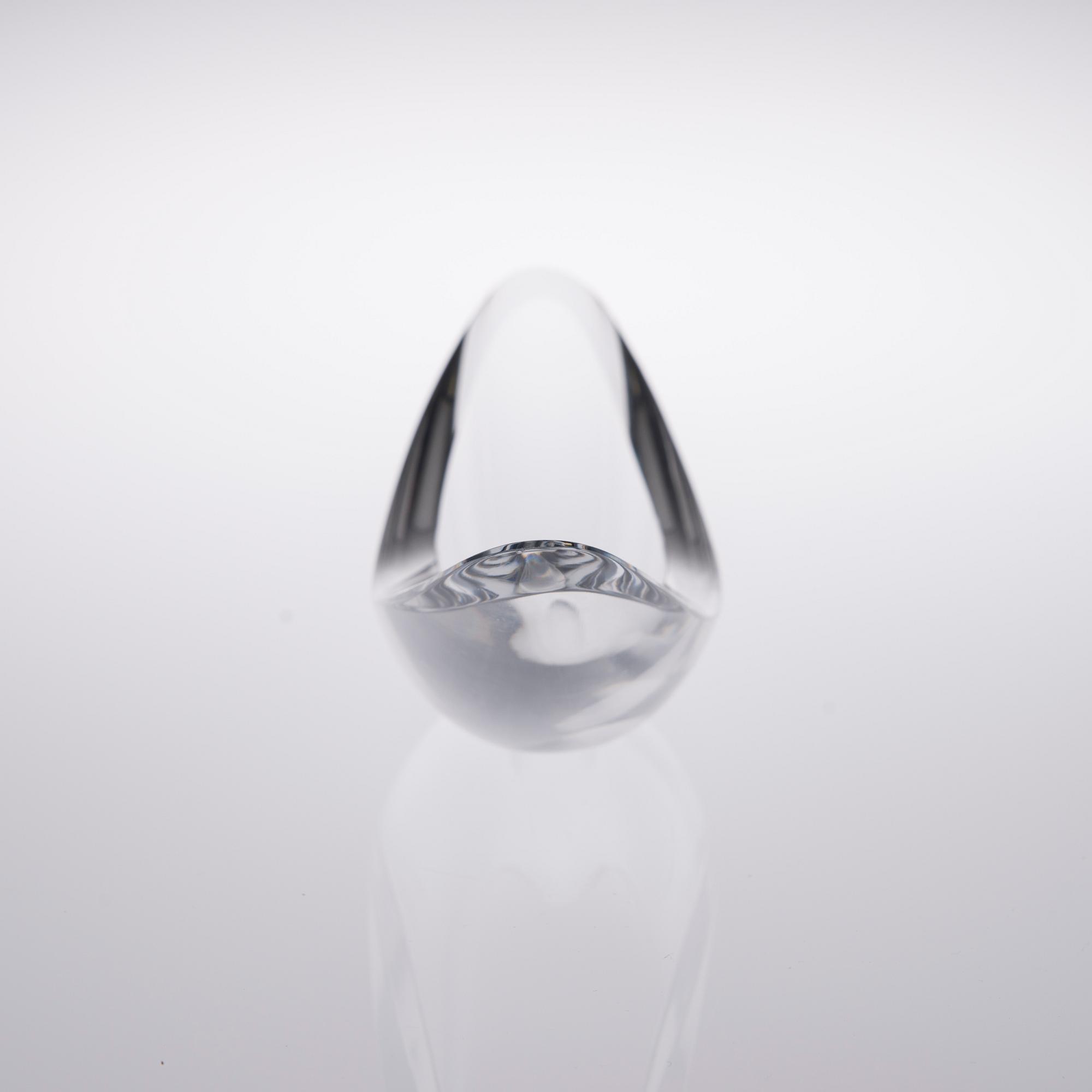 KAJ FRANCK, LASIVEISTOS. Lansetti. Sign. K. Franck, Nuutajärvi Notsjö -57.