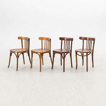 Stolar, 4 st, snarlika, 1900-talets första hälft.