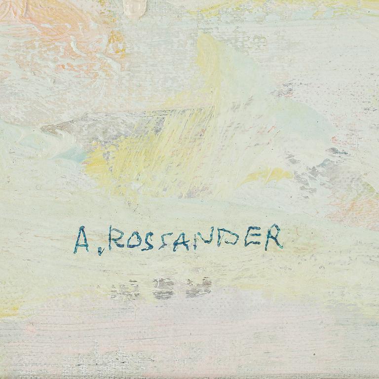 ARMAND ROSSANDER, olja på duk, sign.