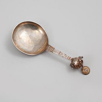 BRÄNNVINSSKED, silver, Greger Rördahl (1744-1775), Kristianstad, vikt 39 gram.