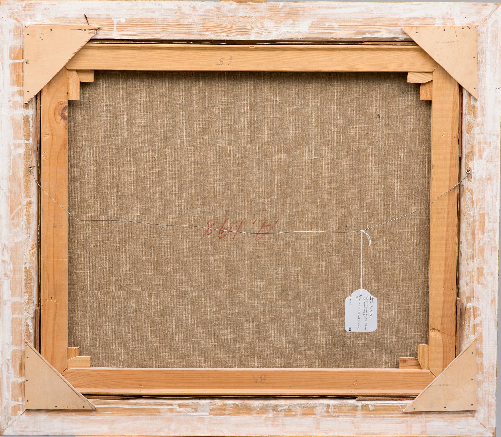 EERO NELIMARKKA, olja på duk, signerad och daterad 1973.