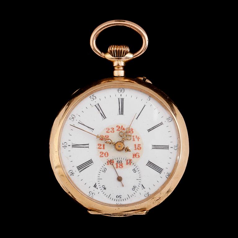 FICKUR, 14 k guld, 1900-talets första hälft.