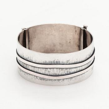 Reijo Sirkeoja, rannekoru, hopeaa, Tampere 1963.