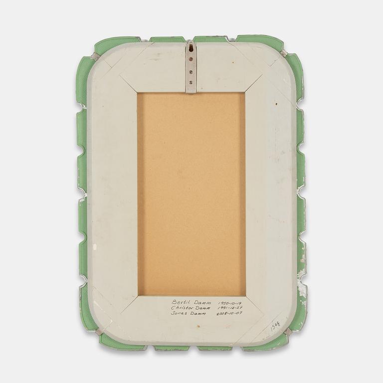 Carl Fagerlund, spegel, Orrefors, 1900-talets andra hälft.