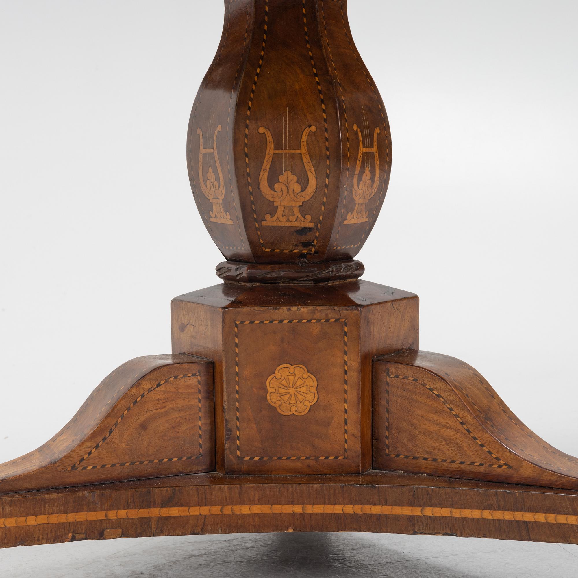 Table, Empire style, 1850-1880.
