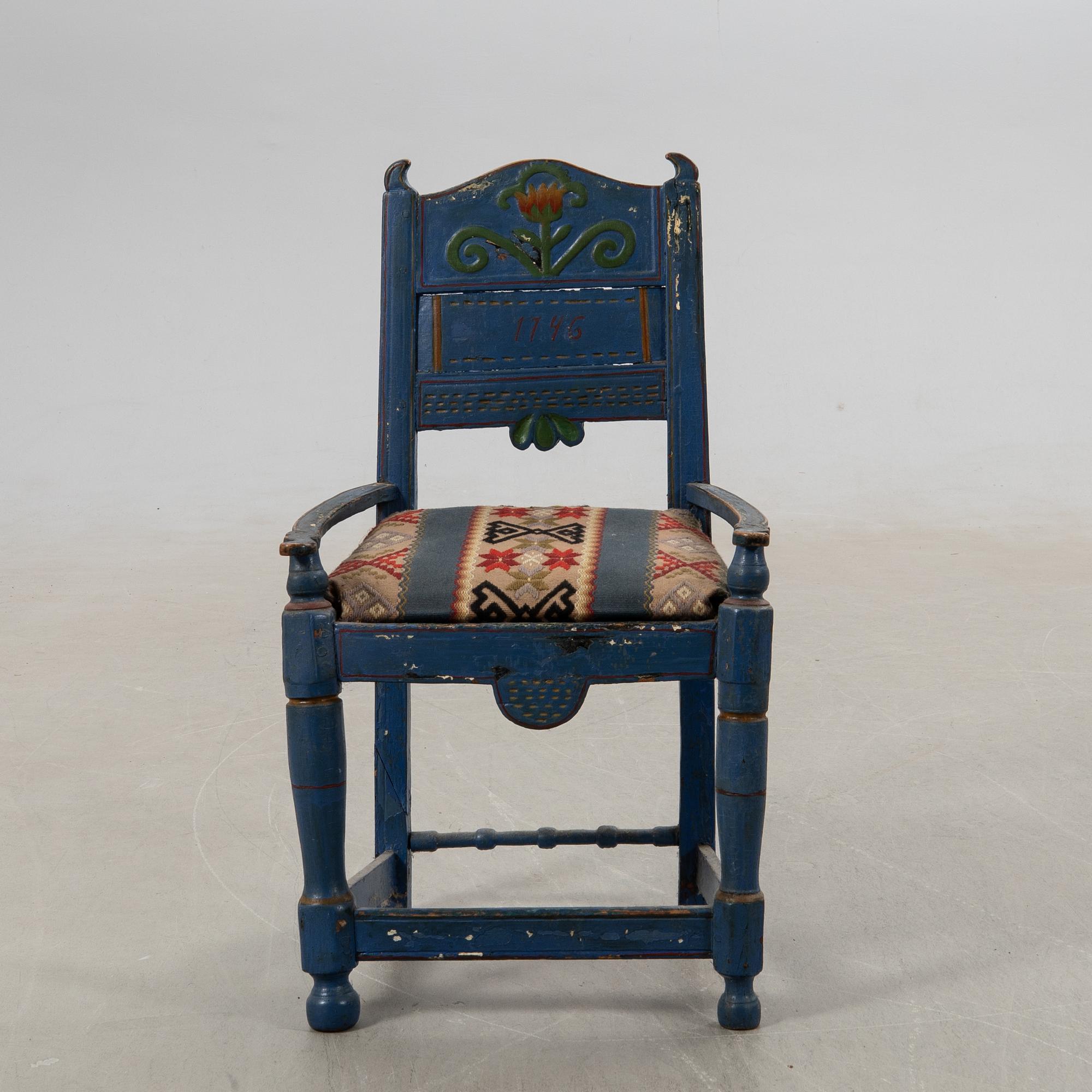 Chair, folk art.