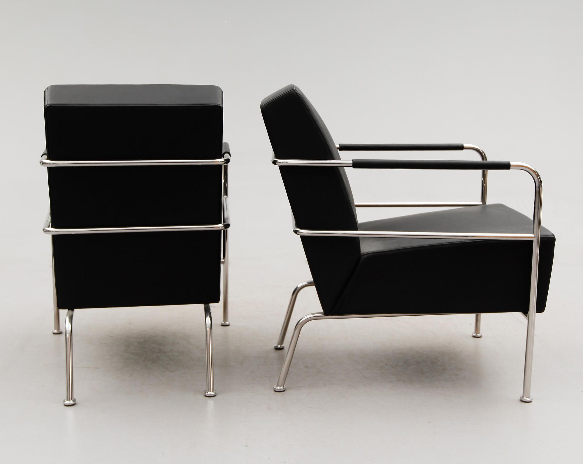 FÅTÖLJER, 1 par, "Cinema", Gunilla Allard, Lammhults.