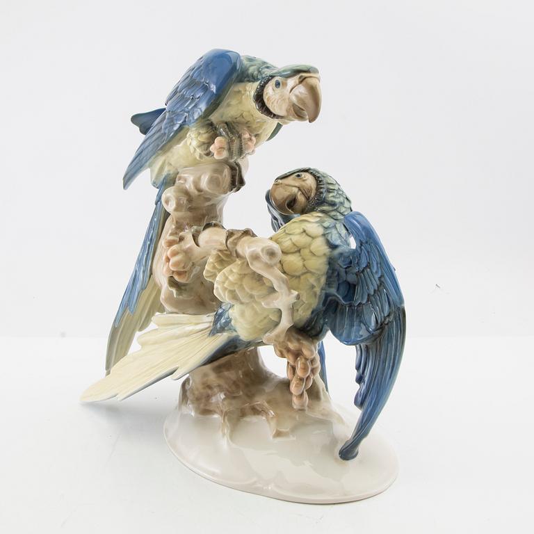 Karl Tutter/MH Fritz figurin Hutschenreuther Tyskland 1900-talets mitt porslin.