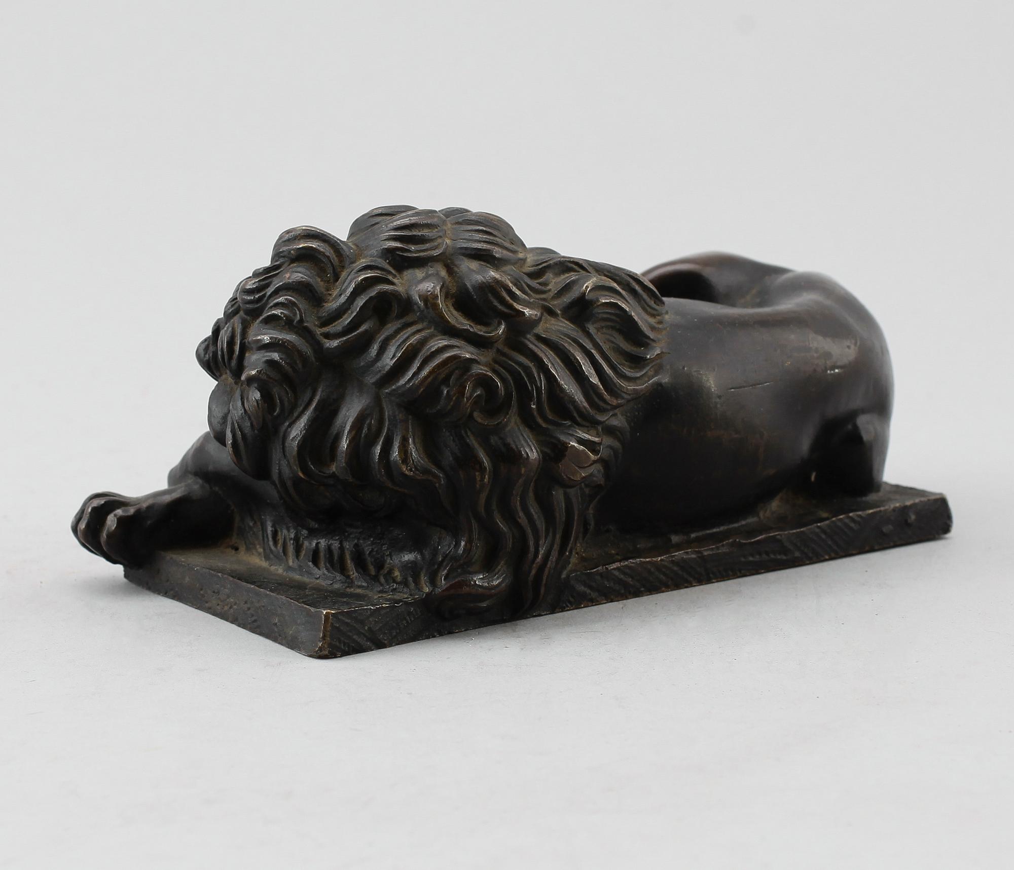FIGUR, brons, 1800-tal.