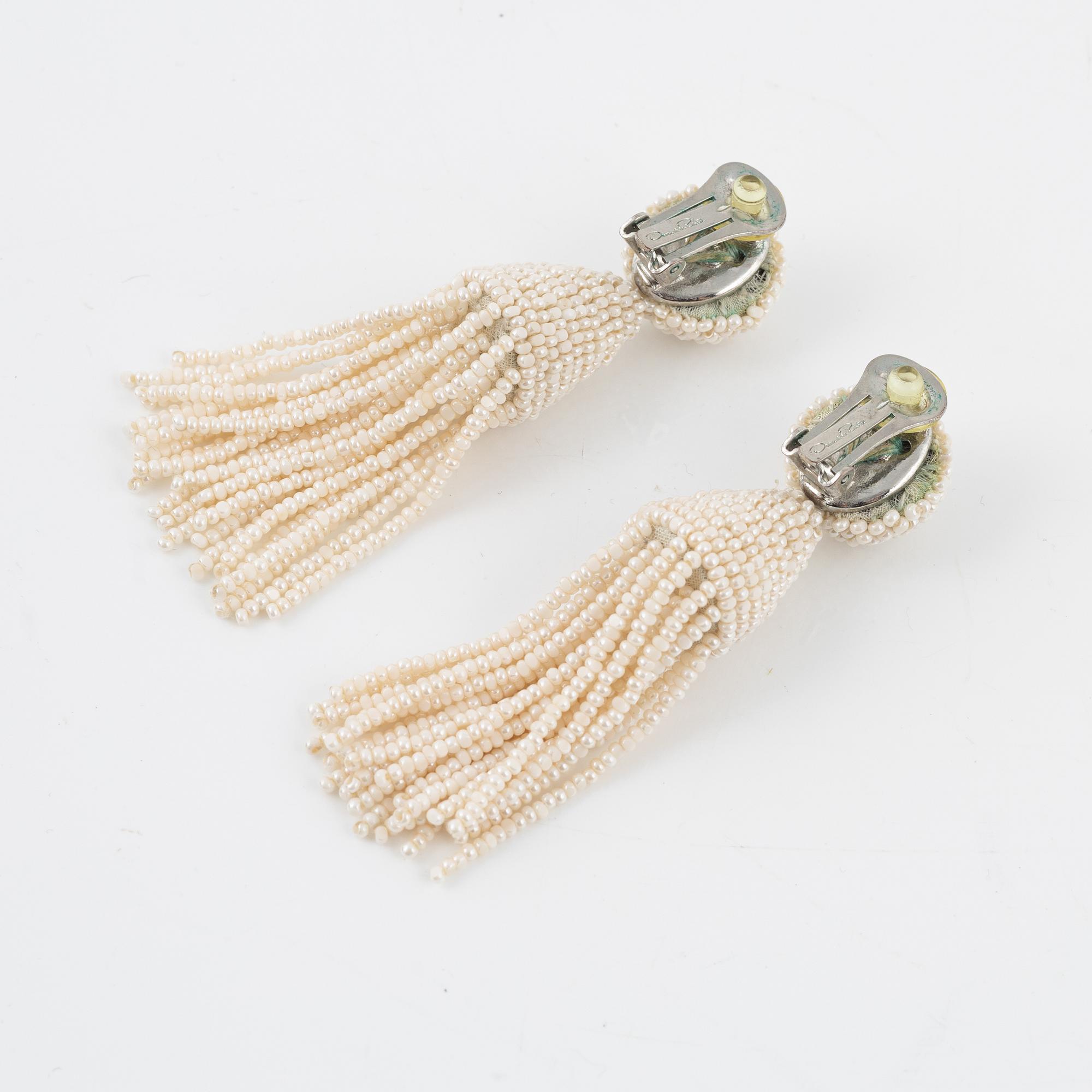 Oscar De La Renta, örhängen.