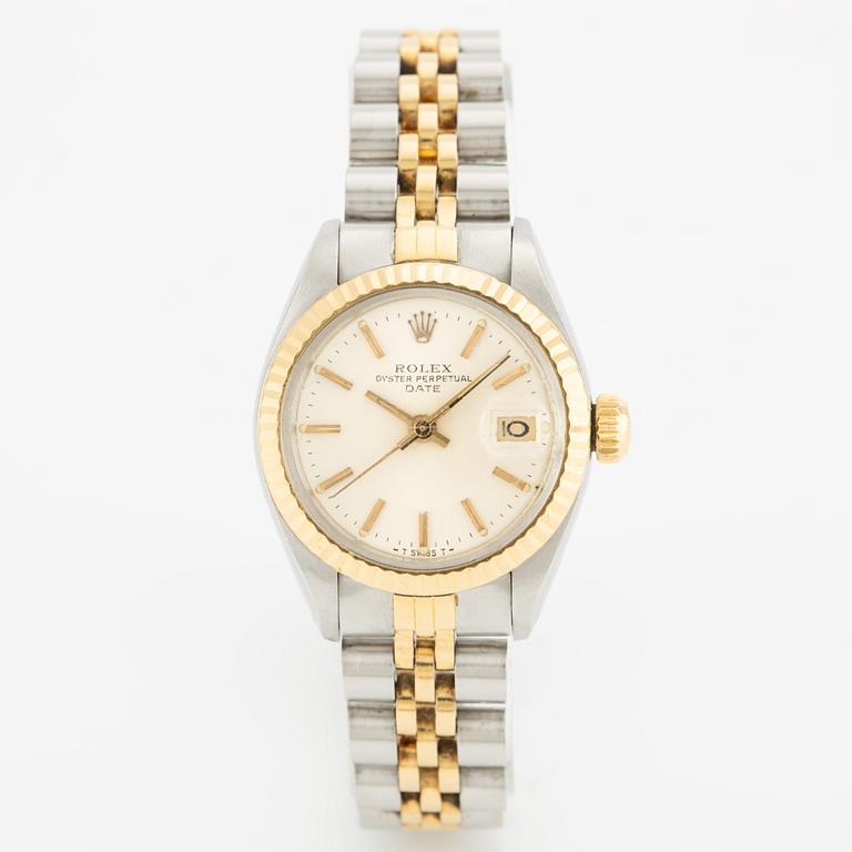 Rolex, Oyster Perpetual, Date, armbandsur, 26 mm.
