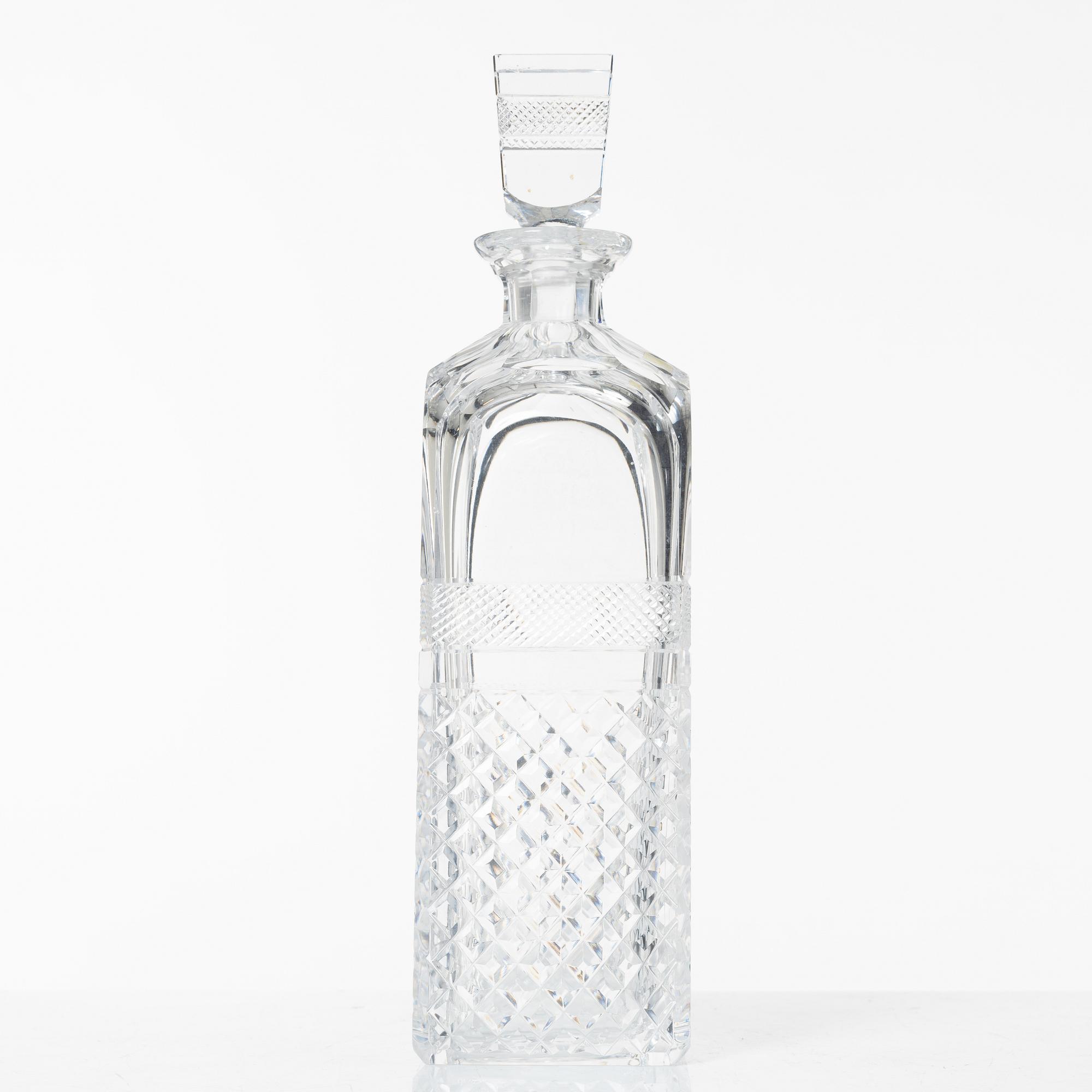 Elis Bergh, glasservis, 107 delar, "Kent", Kosta Boda.