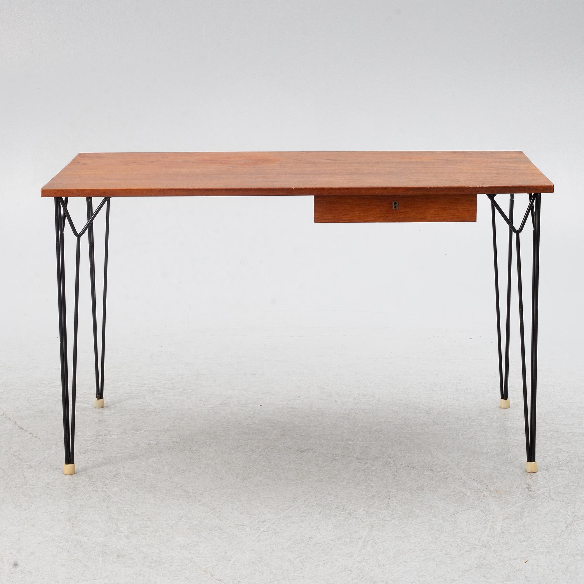 Nils Strinning, skrivbord, 1900-talets mitt.